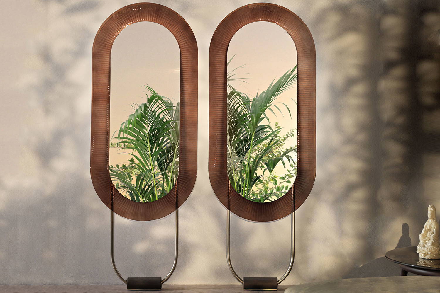 Kathleen mirrors by Fiam Italia