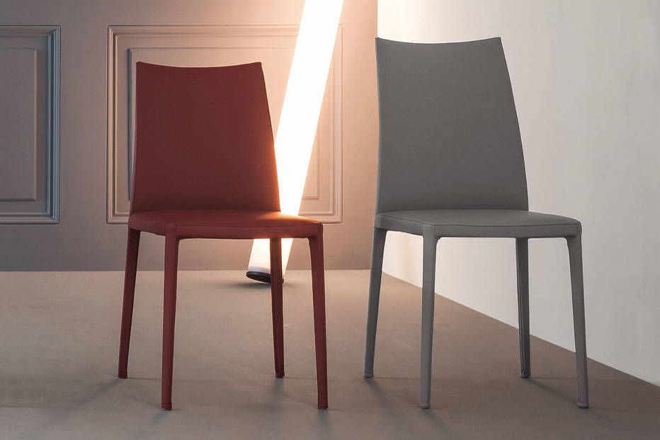 Kayla dining chairs by Bonaldo