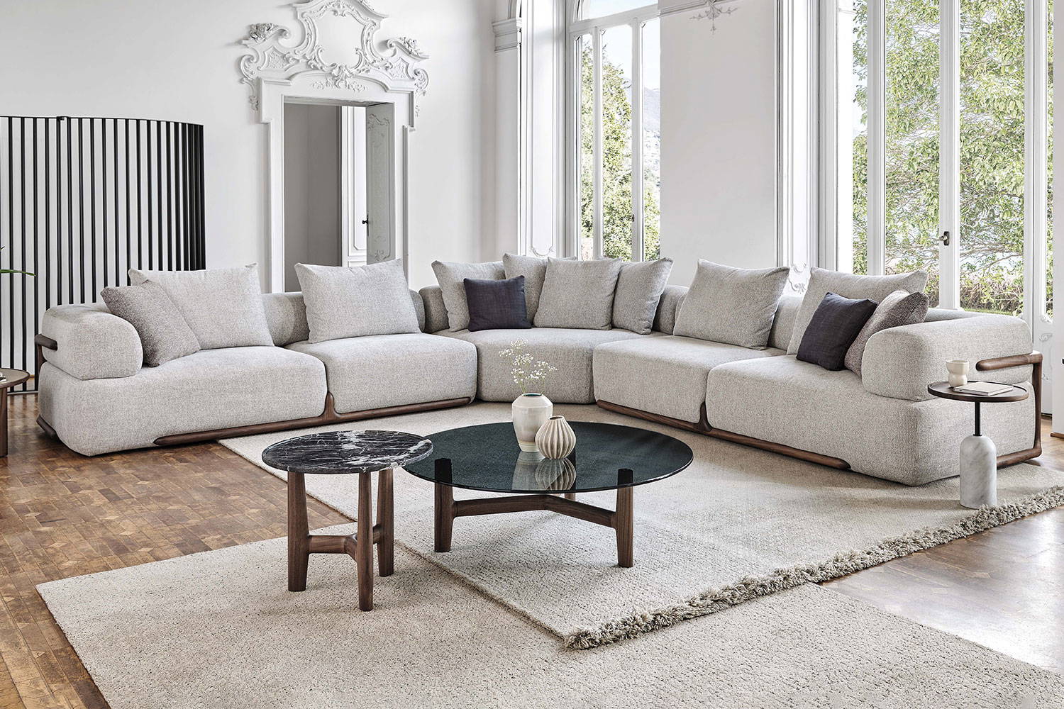 Klem Comp. C Sectional Sofa by Porada