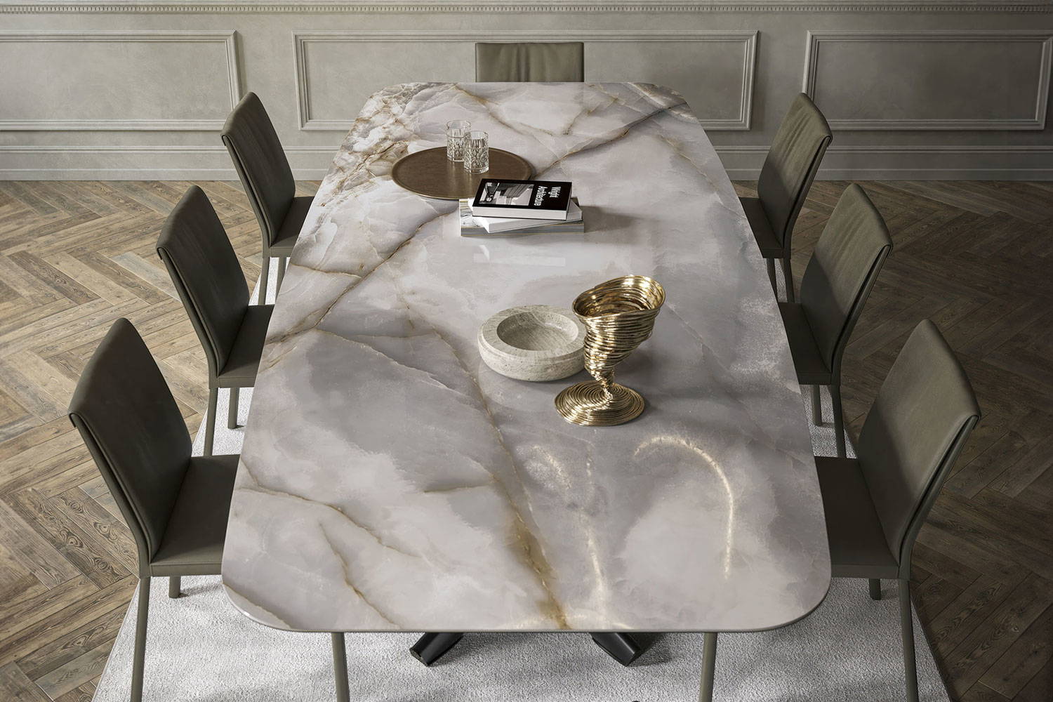 Roll Keramik Dining Table by Cattelan Italia | room service 360°