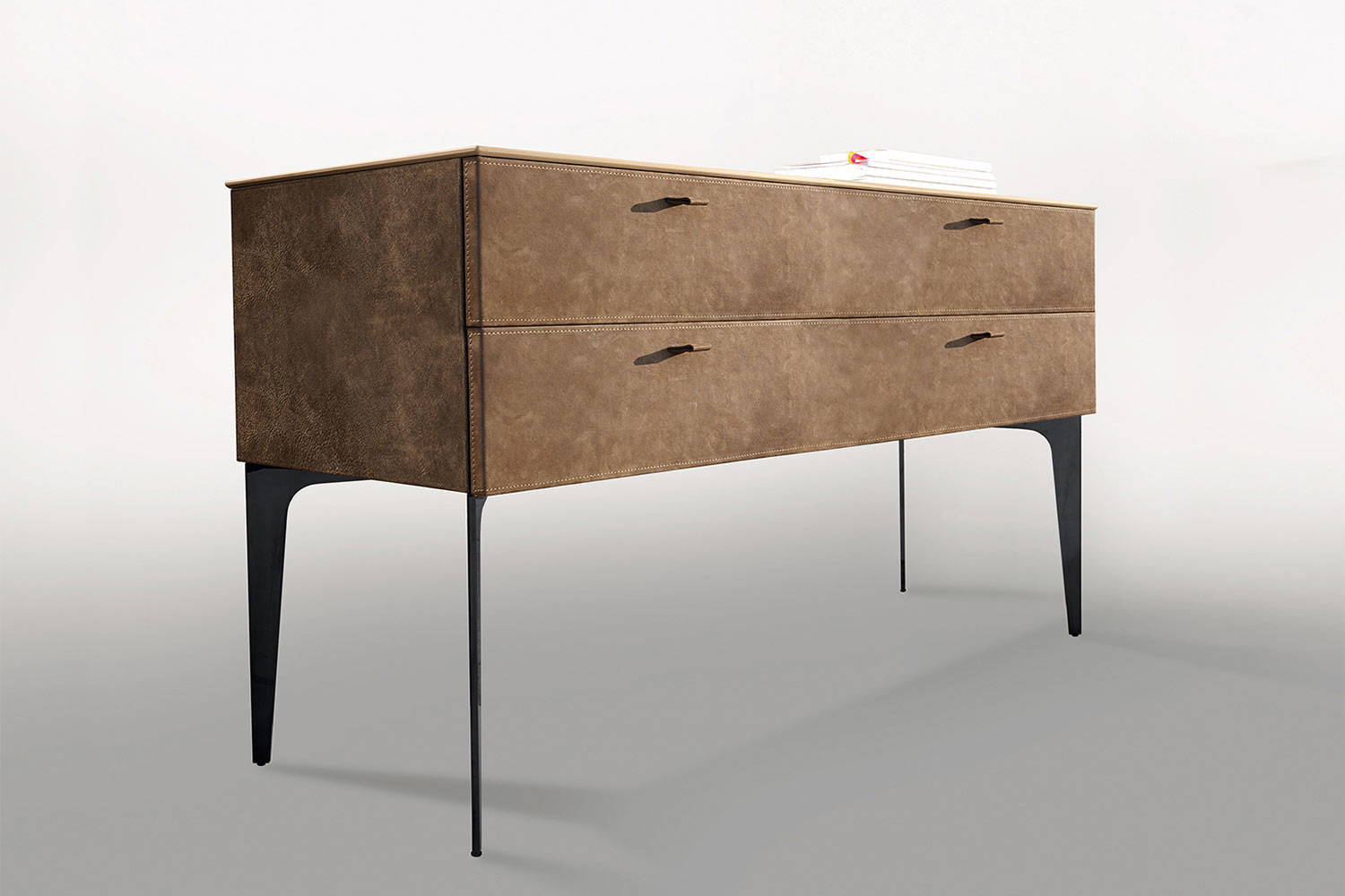 Nebula Dresser (shaped metal legs version) by Gamma