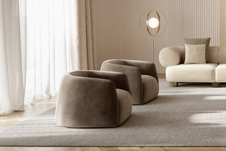 Kodi armchair is easily customized