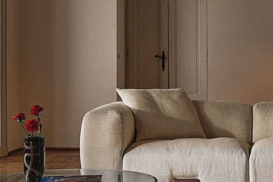 Koji Cushion designed by Giuseppe Viganò