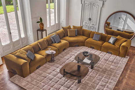 Koji XL Corner Sectional Sofa designed by Giuseppe Viganò