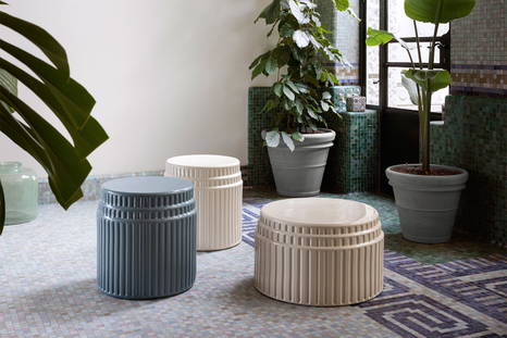 Kolos Side Table designed by Studio Yonoh