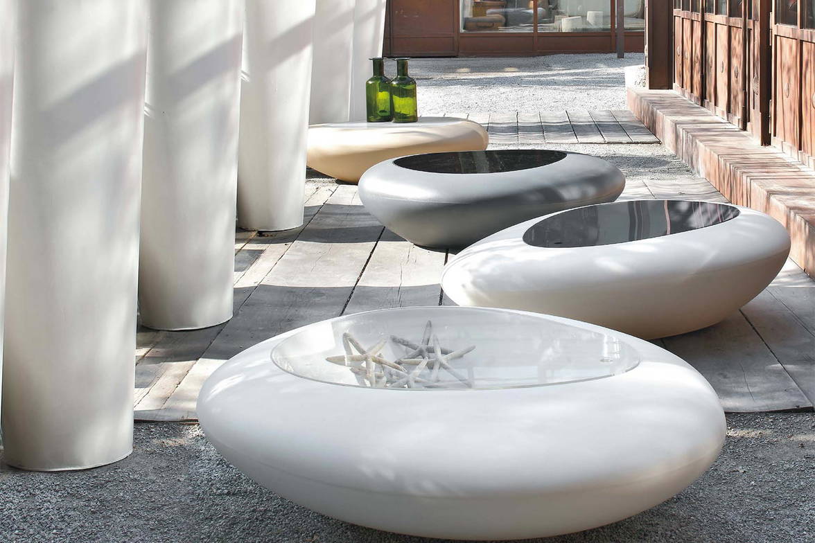 Kos coffee tables by Tonin Casa Kos coffee tables by Tonin Casa