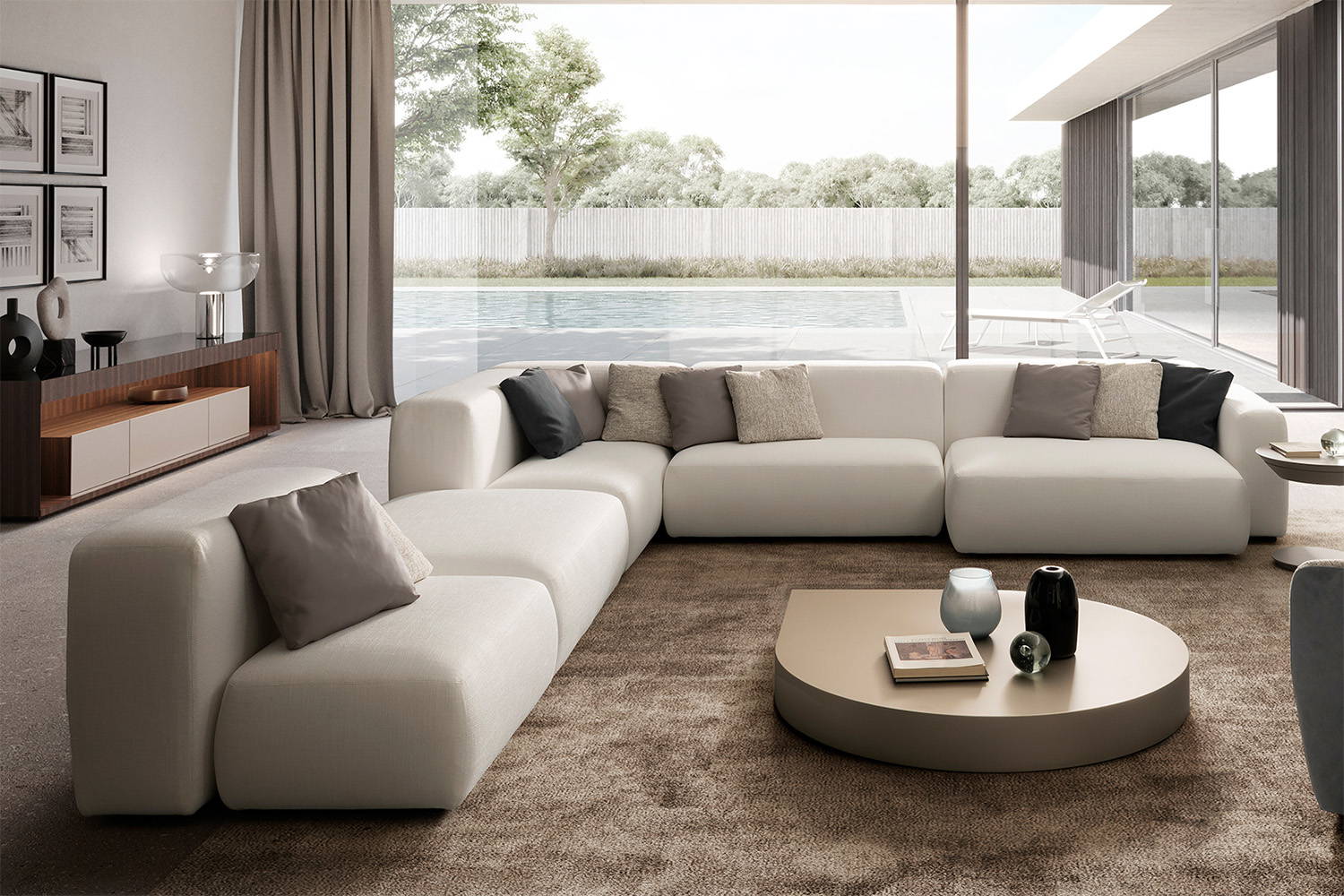 Kos Corner Sectional from Presotto Italia