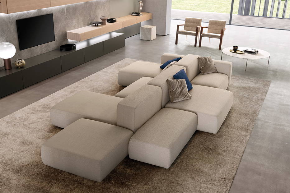 Kos double sided sectional sofa