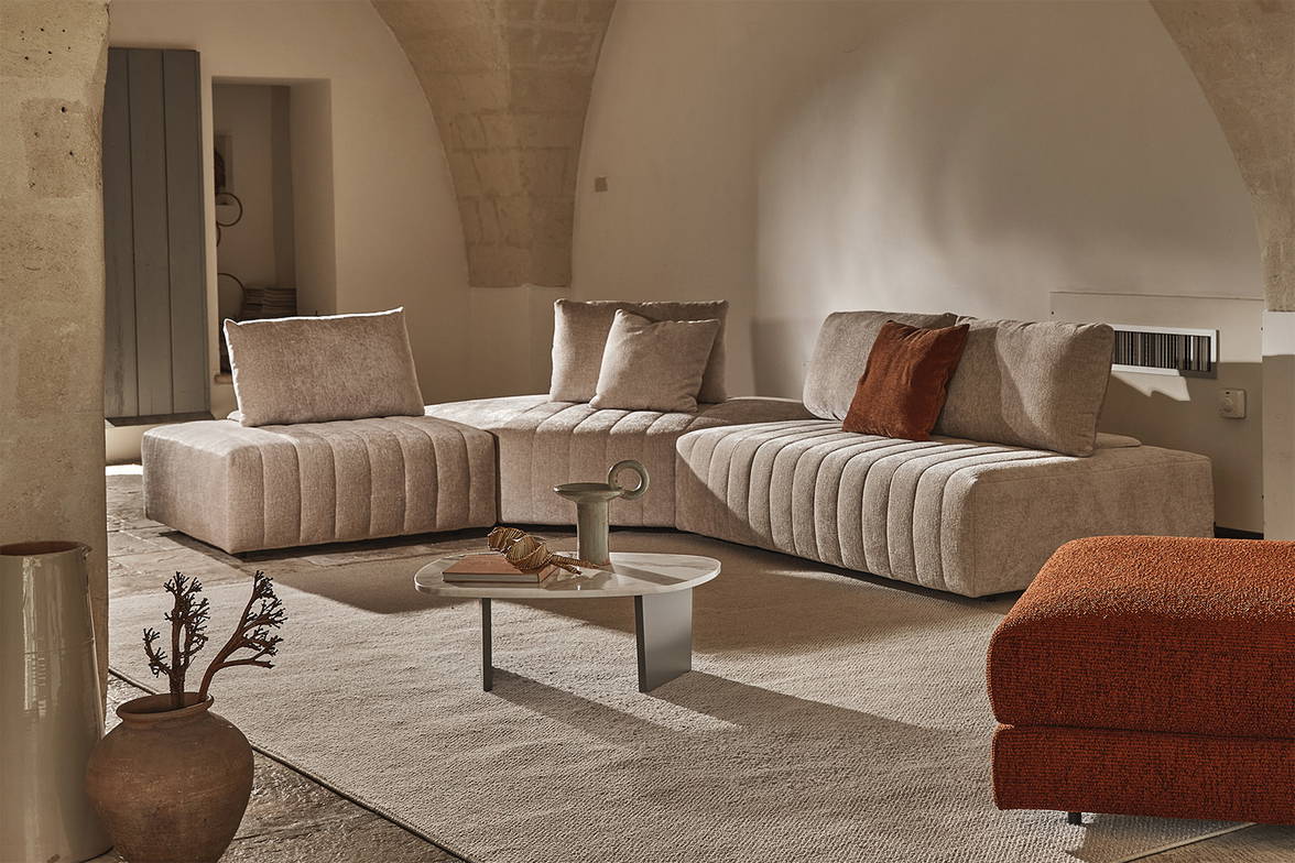 Kuba Armless Corner Sectional Sofa Kuba Armless Corner Sectional Sofa