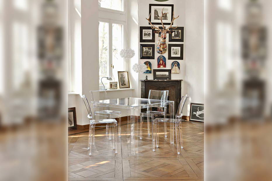 La Marie dining chair in living room 