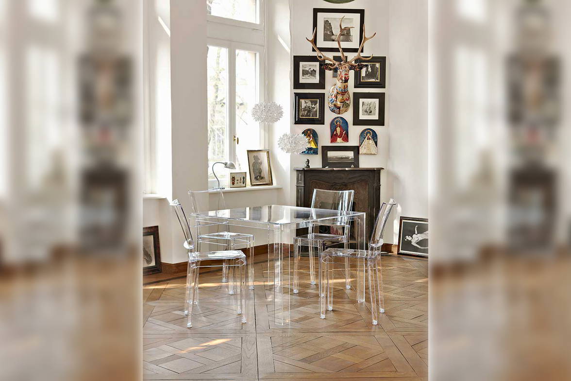 La Marie dining chair in living room La Marie dining chair in living room