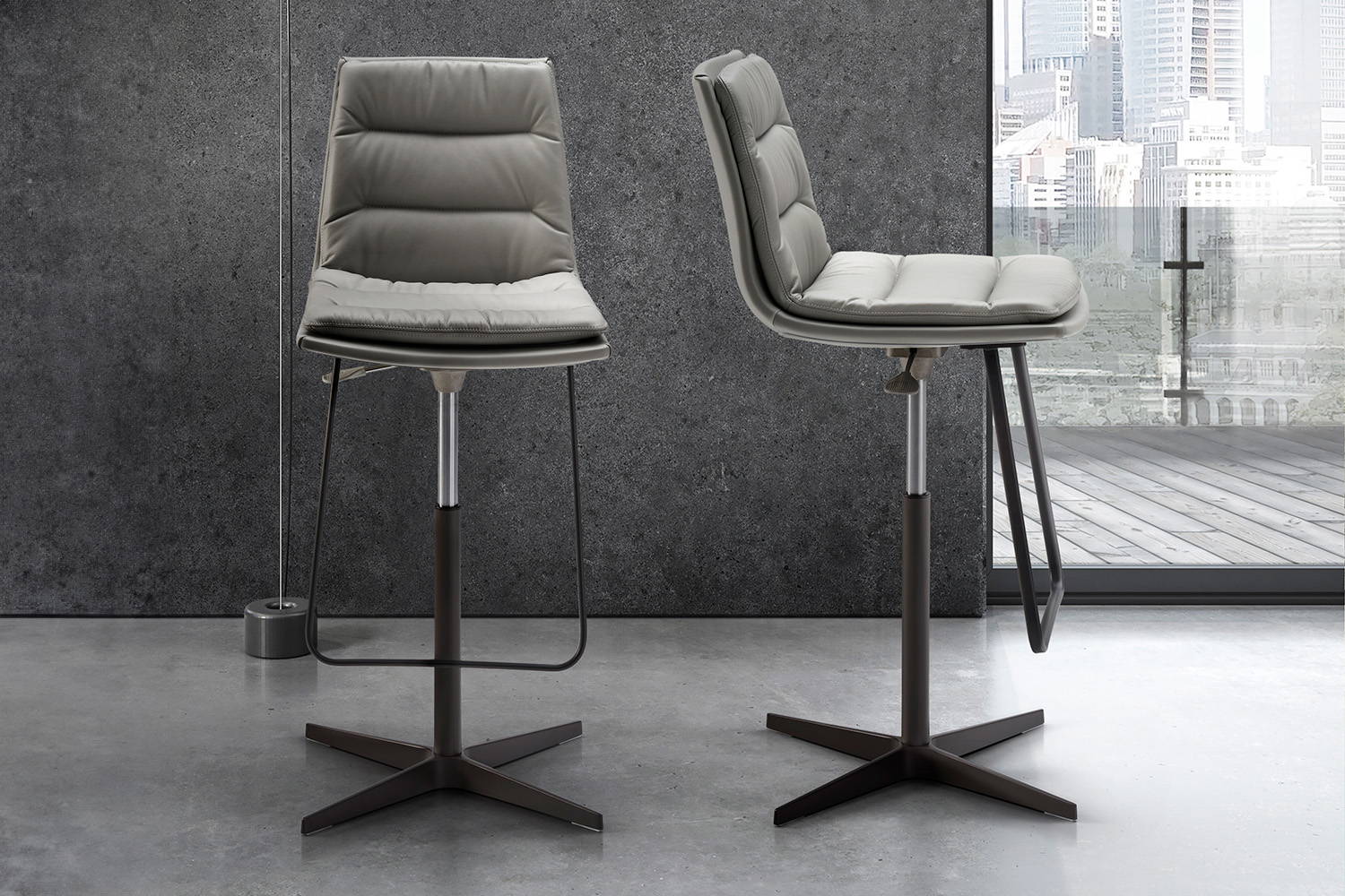 Lady Adjustable Bar Stool