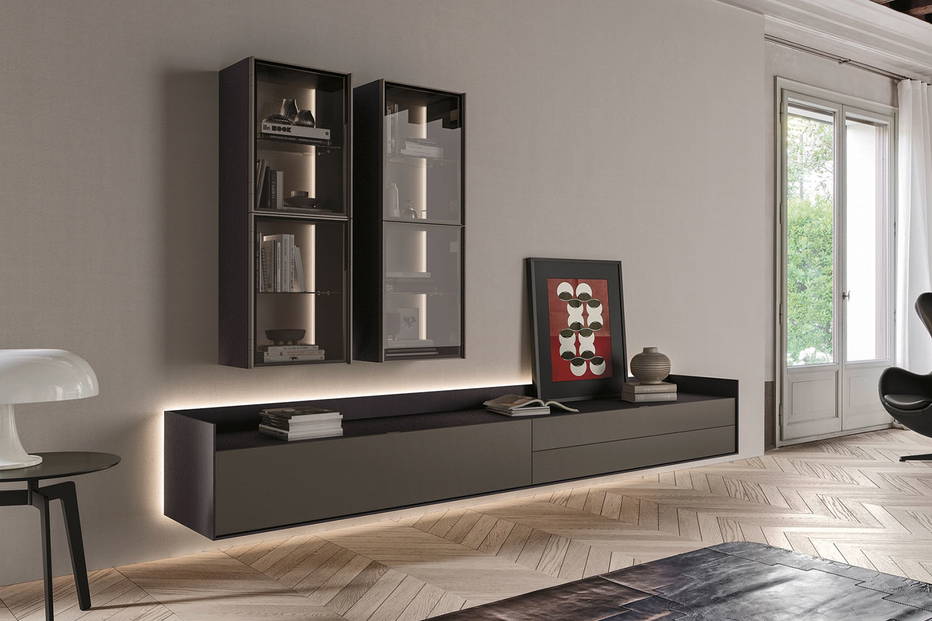Lampo L7C04 Wall-Mounted Sideboard