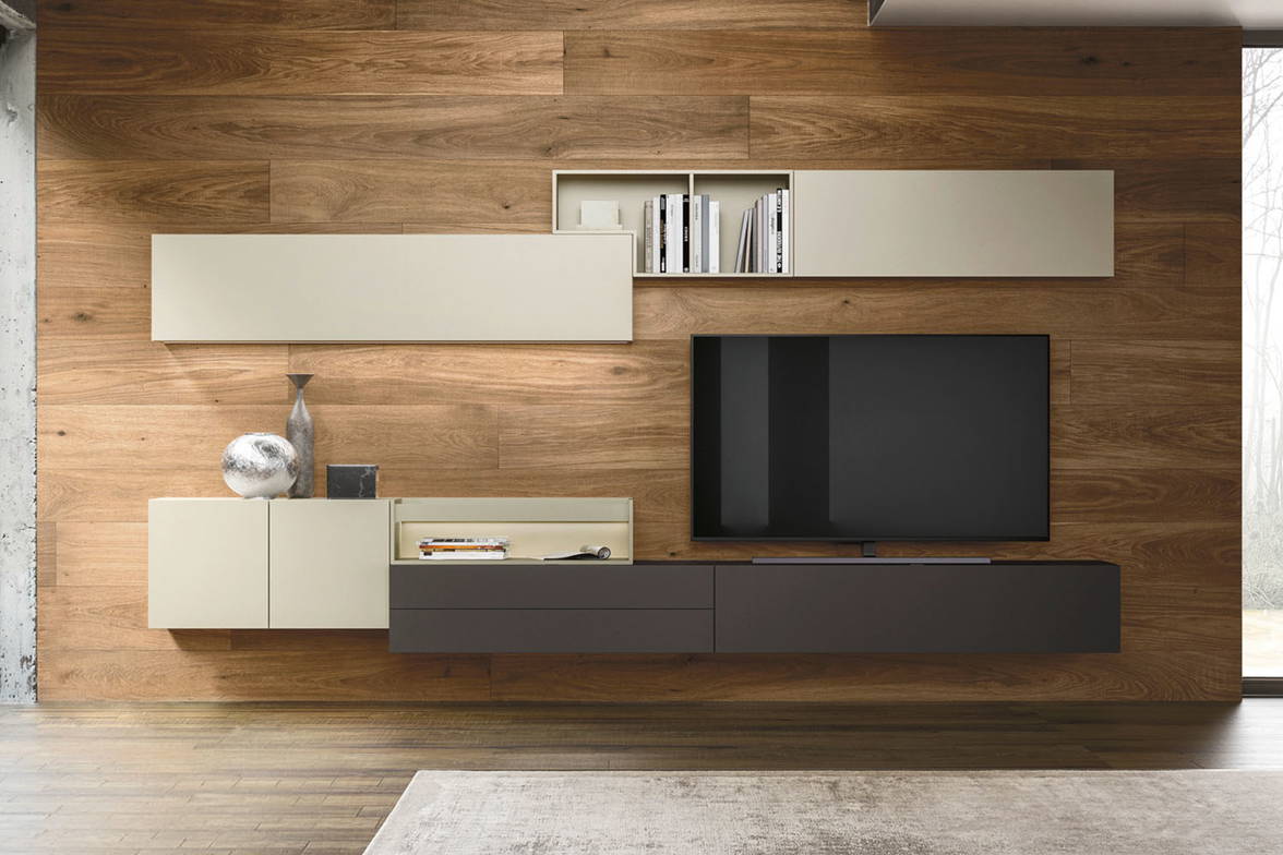 Lampo L7C35 Wall Unit by San Giacomo (optional LED lights) Lampo L7C35 Wall Unit by San Giacomo (optional LED lights)