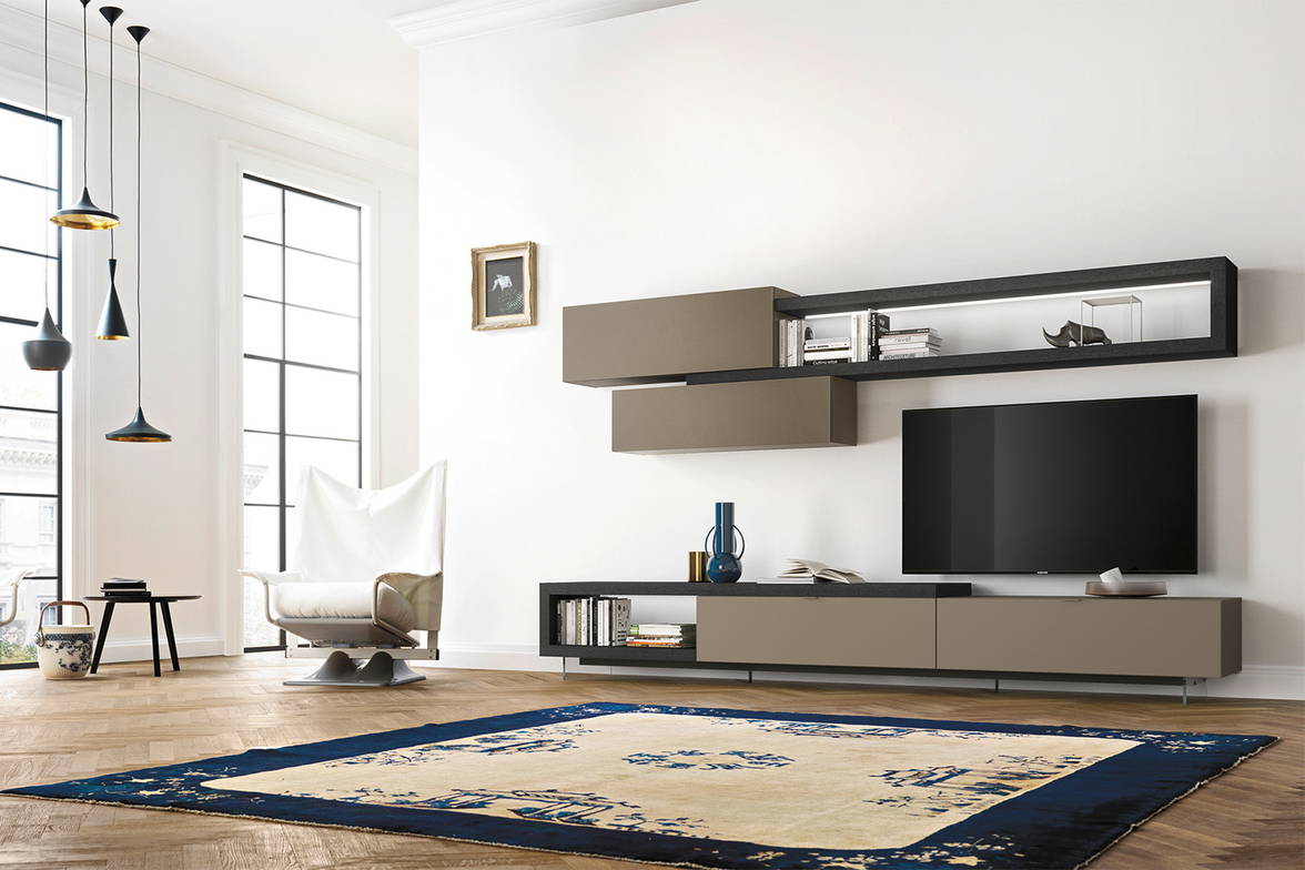 Lampo L7C48 Wall Unit by San Giacomo (optional LED lights) Lampo L7C48 Wall Unit by San Giacomo (optional LED lights)