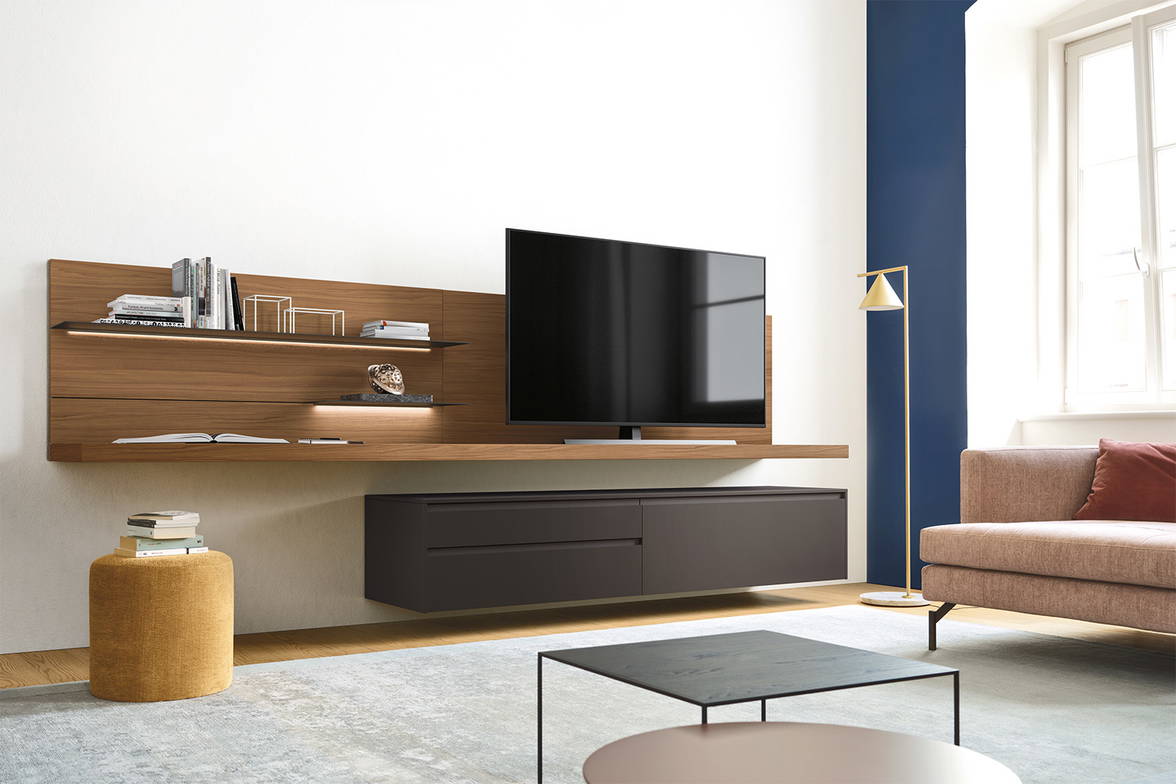 Lampo L7C84 Wall Unit by San Giacomo (optional LED lights) Lampo L7C84 Wall Unit by San Giacomo (optional LED lights)