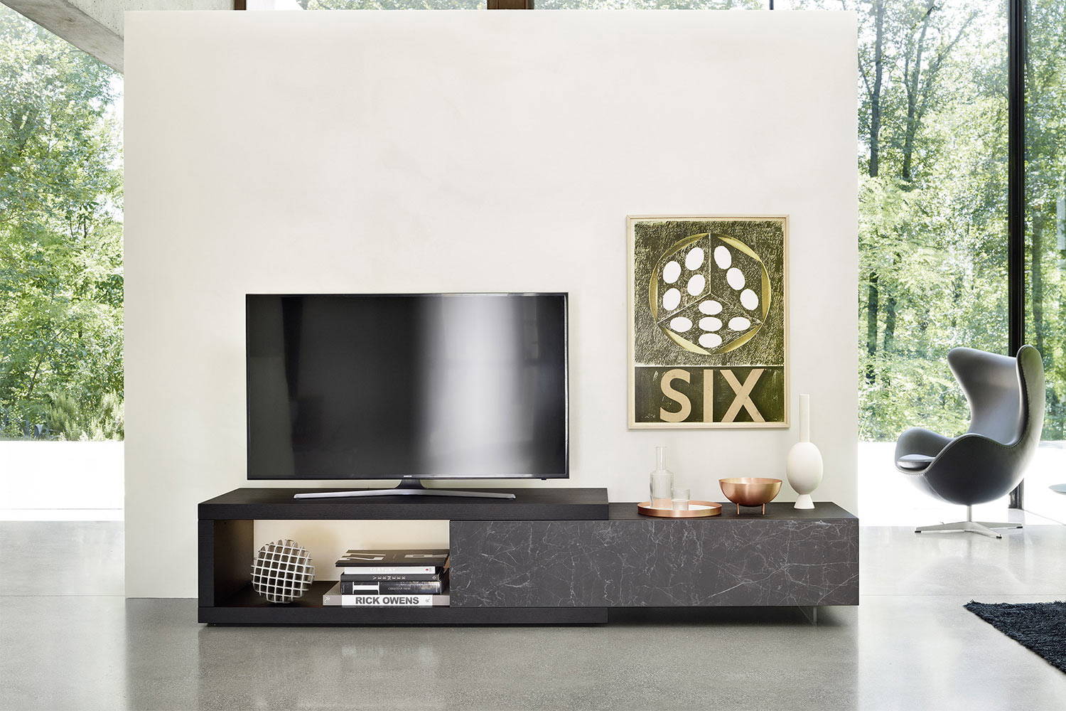 Lampo Thick TV Stand Comp. 1-2-3-4-5-6