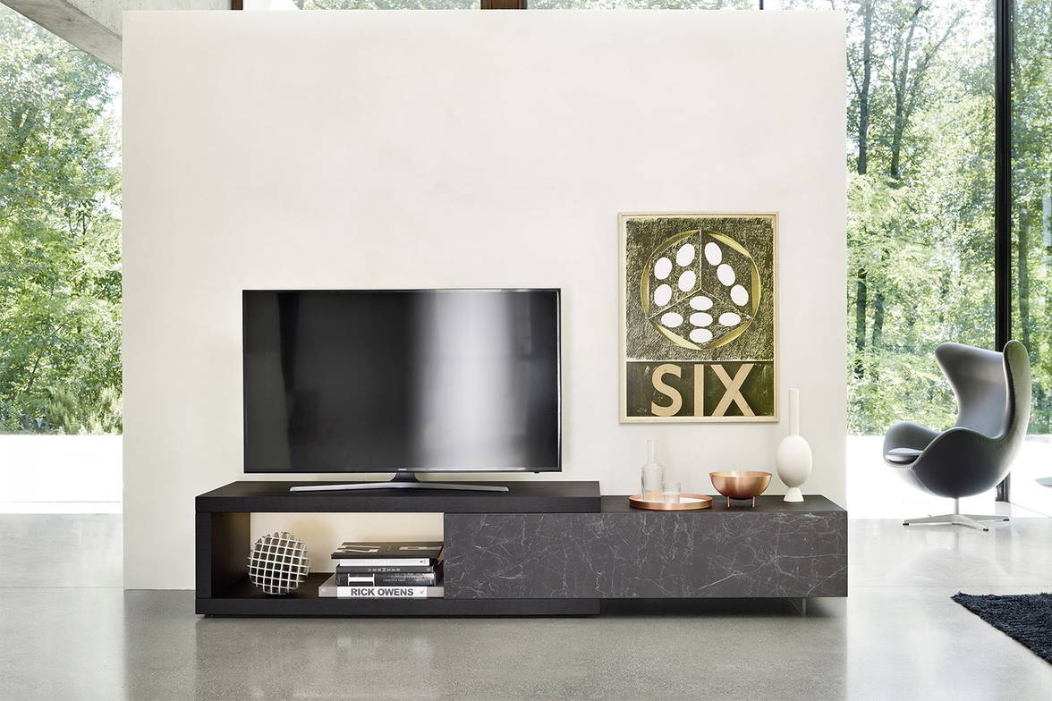 Lampo thick TV stand comp. 4 by San Giacomo Lampo thick TV stand comp. 4 by San Giacomo