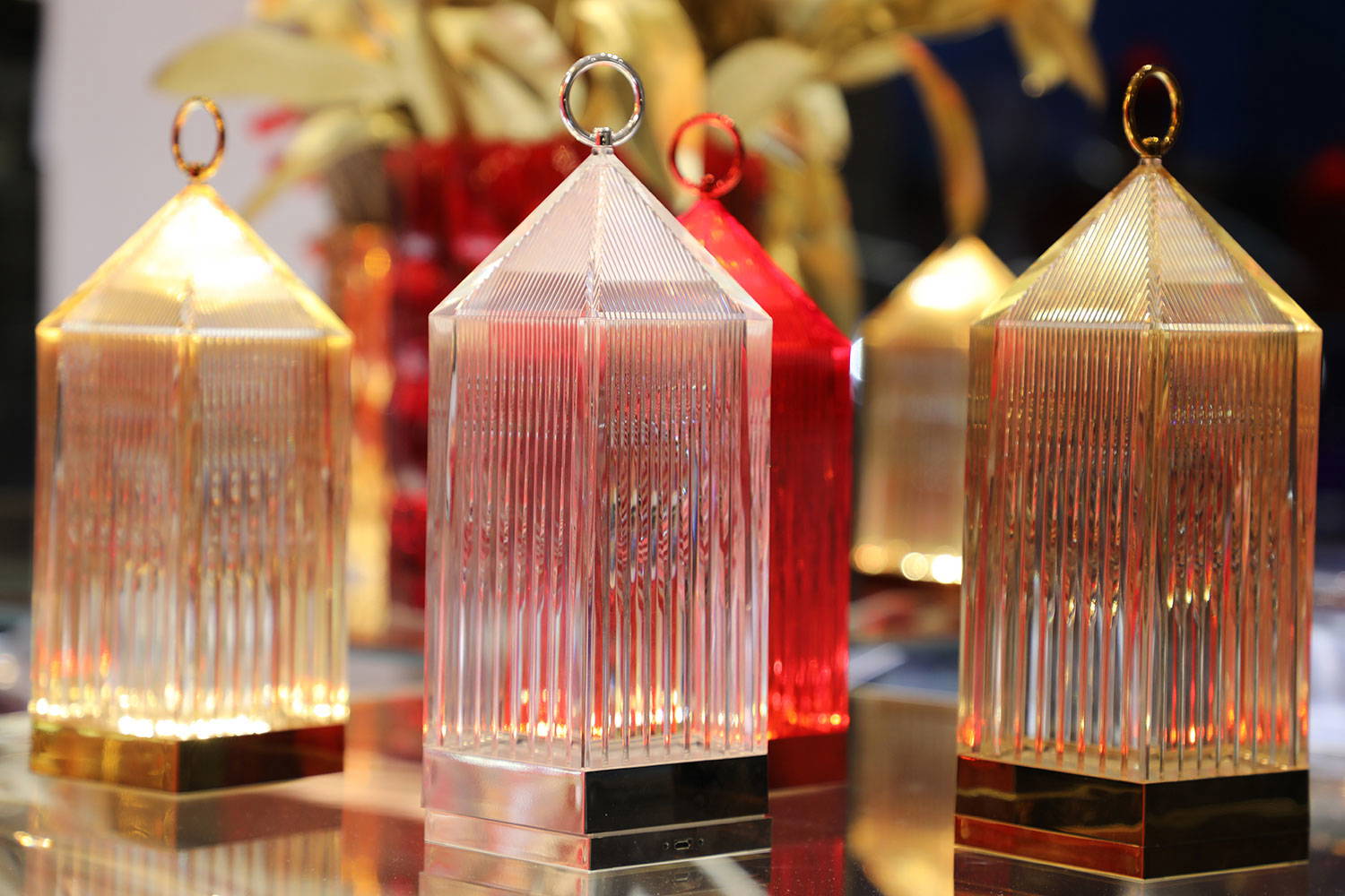 Lantern table lamp by Kartell