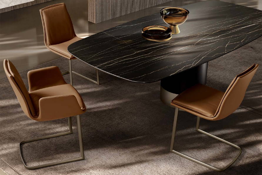 Lara Cantilever Dining Chair