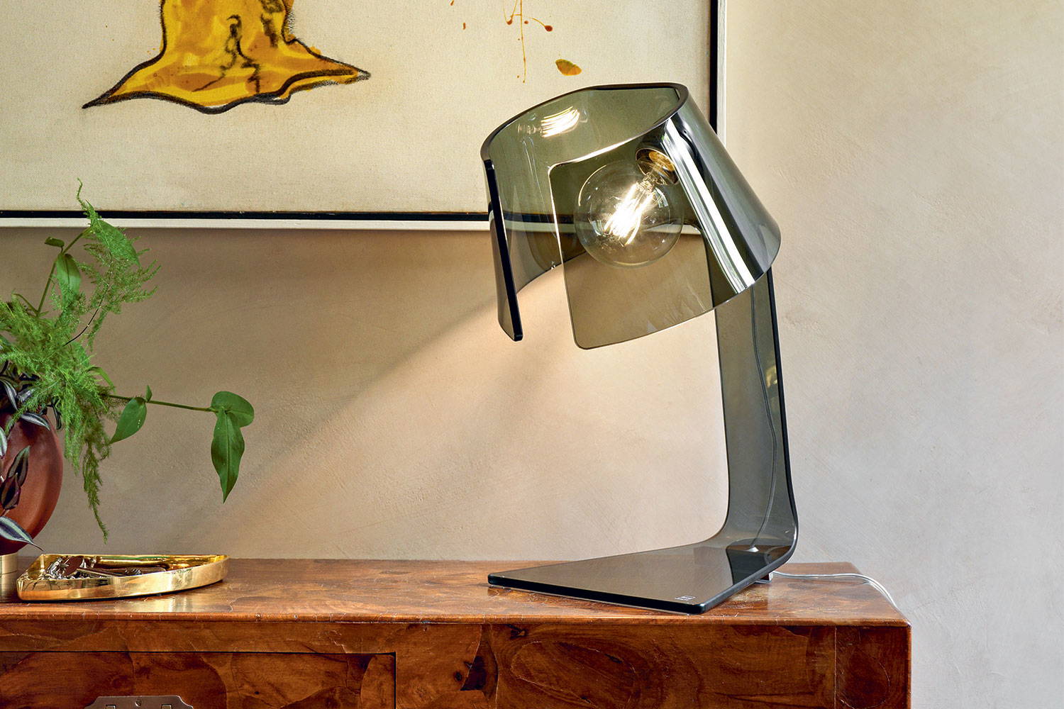 L’astra table lamp by Fiam Italia
