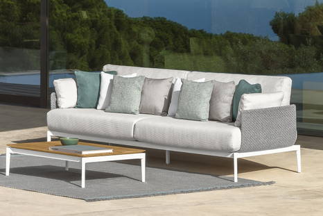 Leaf sofa by Talenti (decorative pillows sold separately)