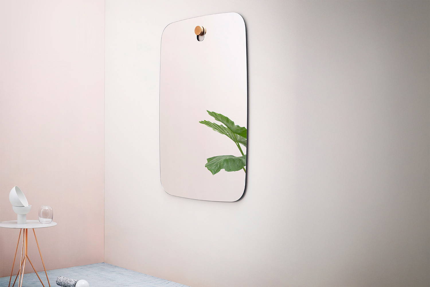 Les Brothers Mirror designed by Paolo Cappello
