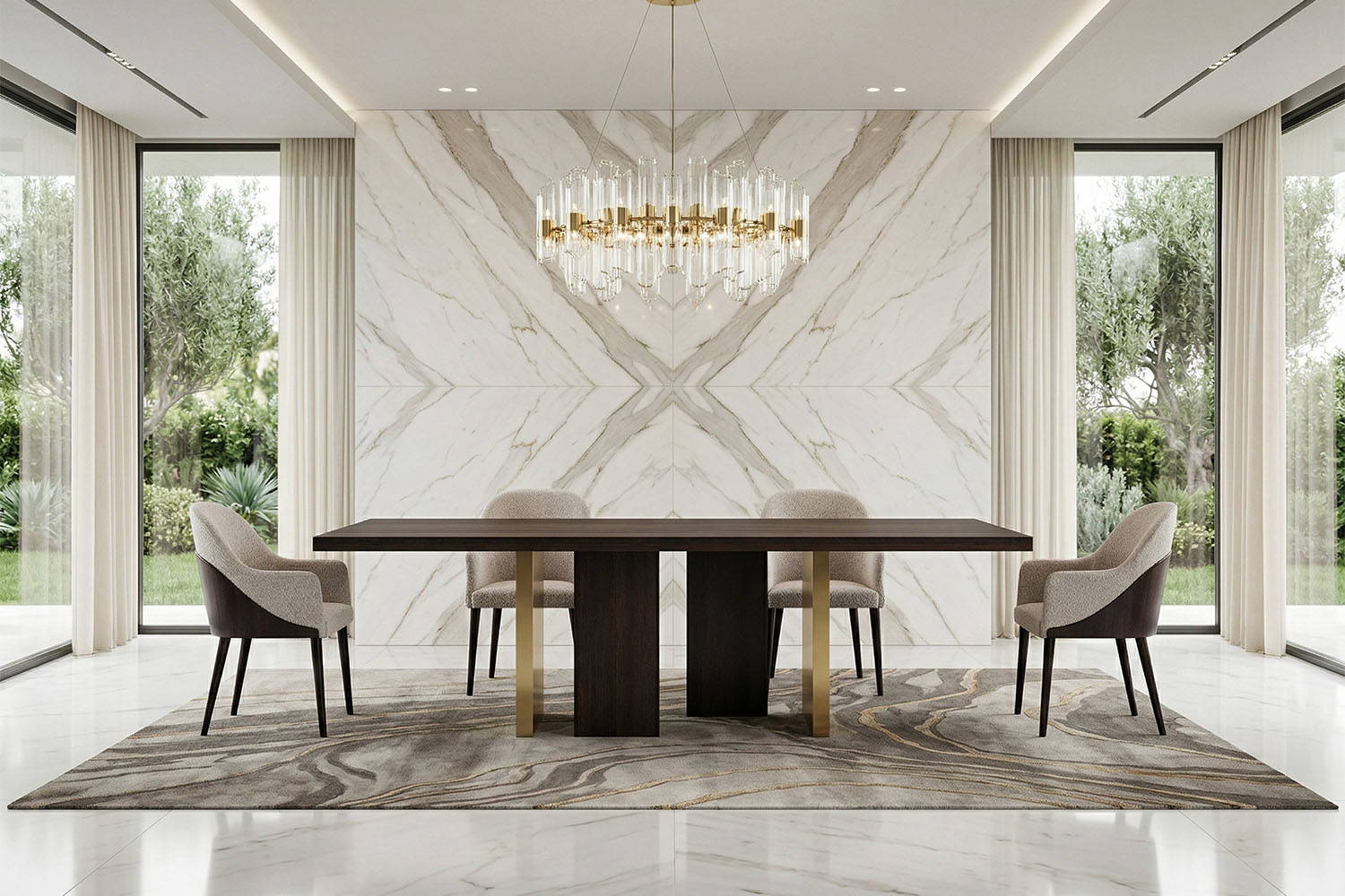 The Liberty/2 Dining Table Display Model