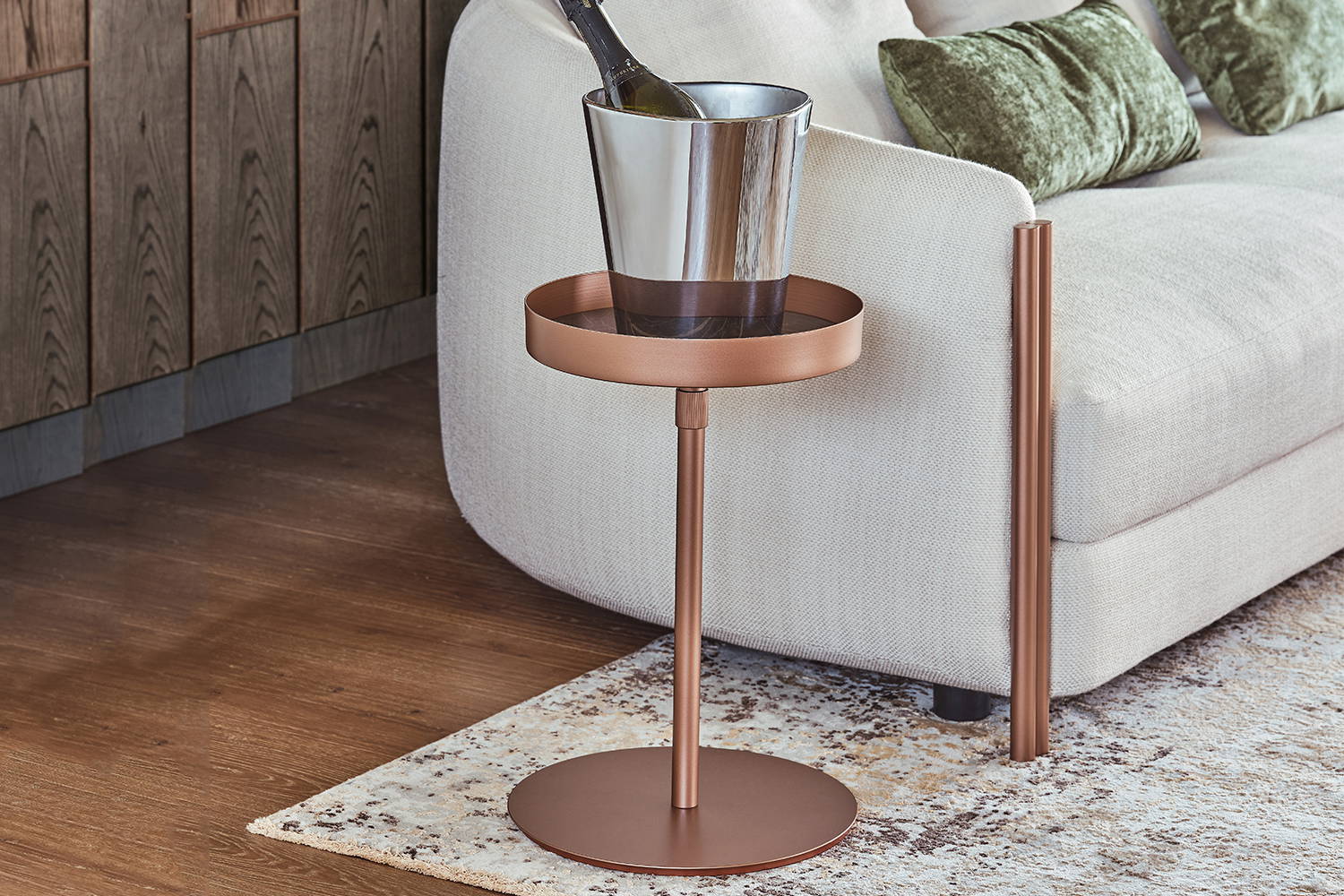 Lift end table by Bontempi Casa is easily customized