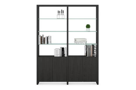 Linea shelf composition C by BDI is easily customized 