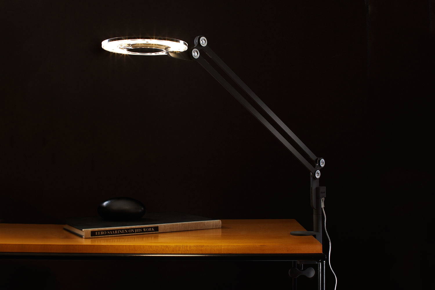 Link clamp table lamp by Pablo Designs 