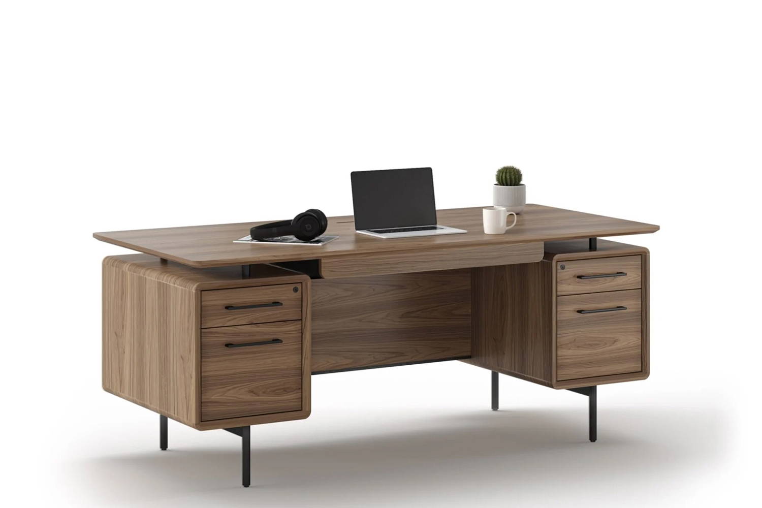 Linq 6821 Executive Office Desk by BDI | room service 360°