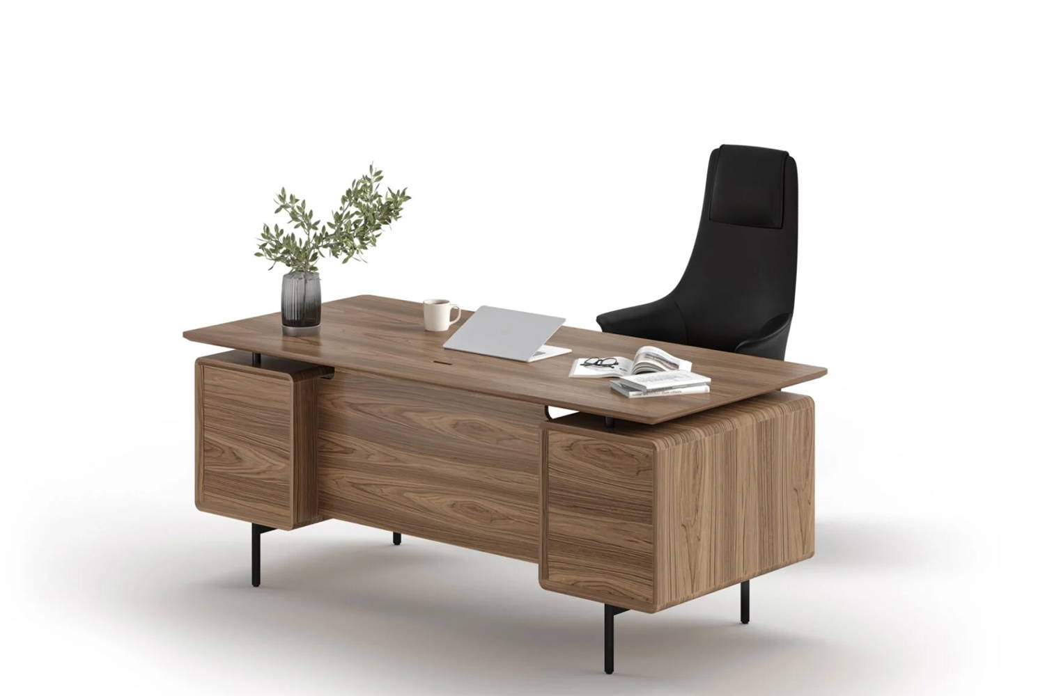Linq 6821 Executive Office Desk by BDI | room service 360°