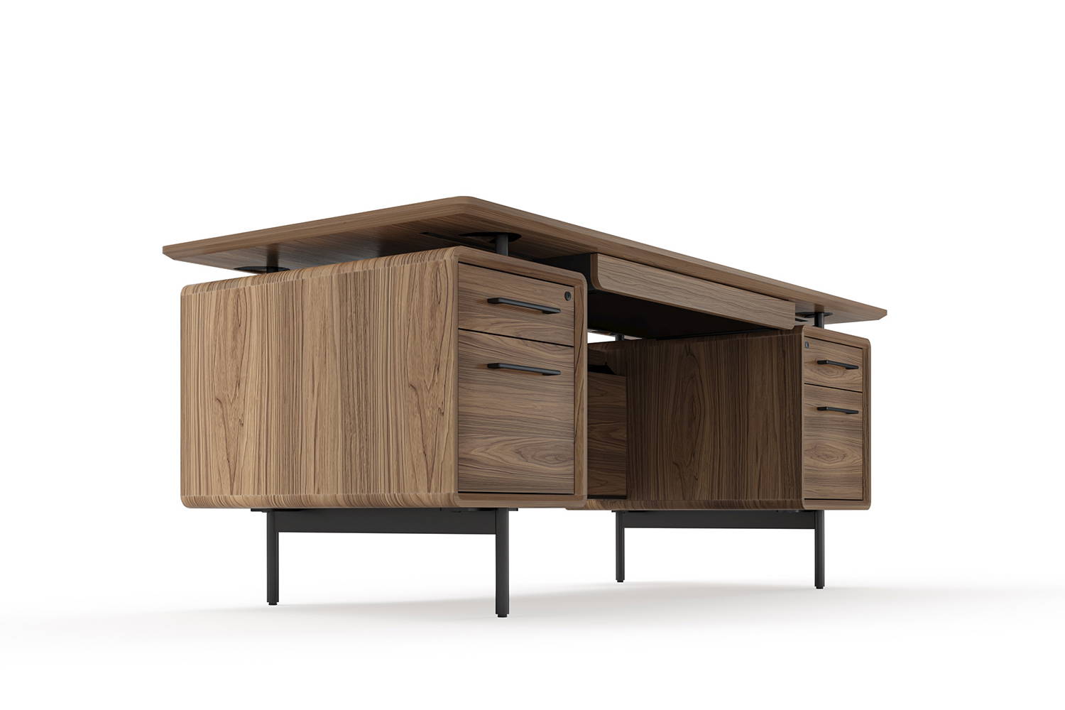 Linq 6821 Executive Office Desk by BDI | room service 360°