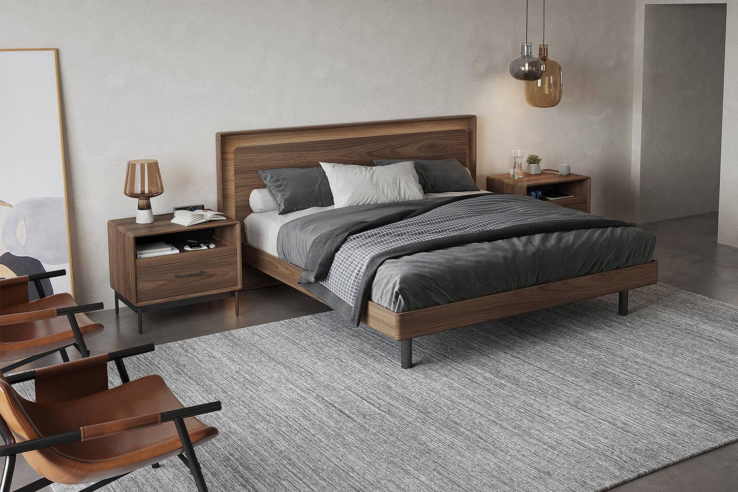 Linq 9181 - 9182 Nightstand by BDI | room service 360°