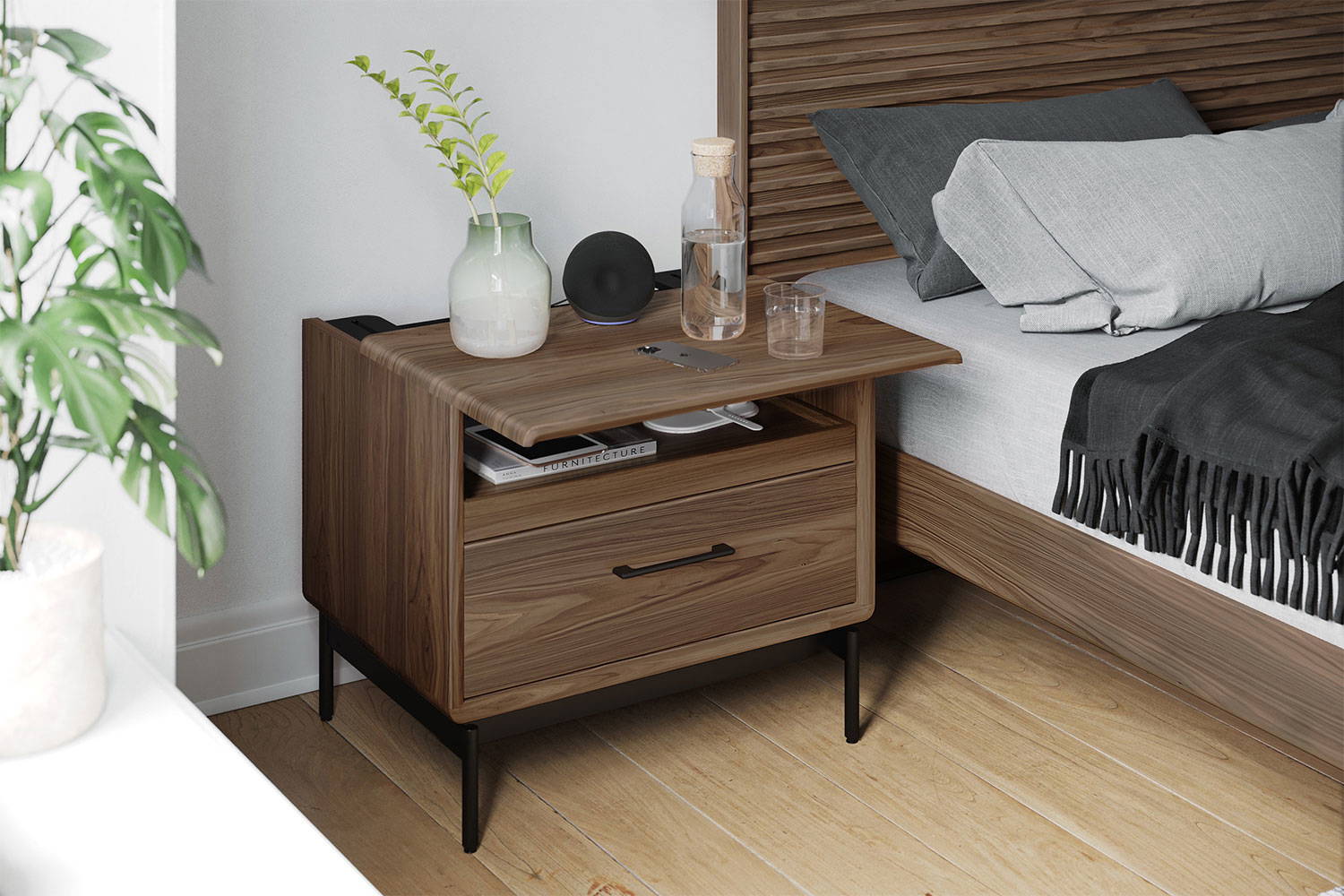 Linq 9181 - 9182 Nightstand by BDI | room service 360°