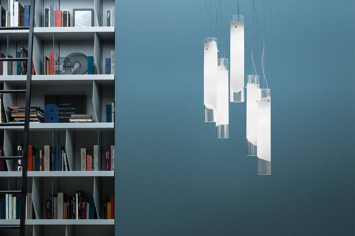 Lio Pendant Light in home library Lio Pendant Light in home library