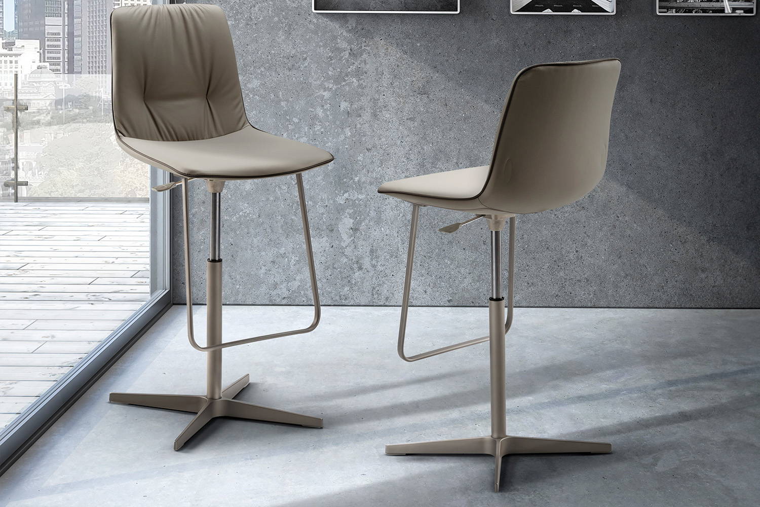 Lisa Adjustable Bar Stool