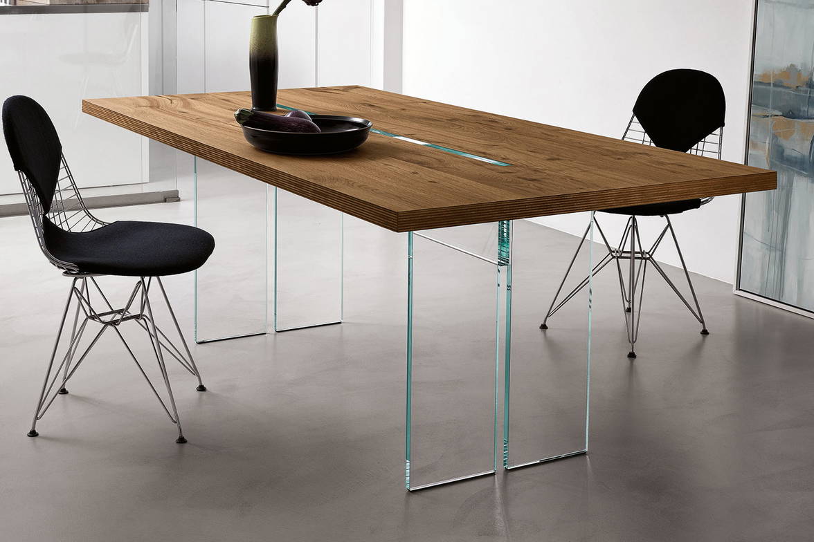 LLT wood dining table by FIam Italia LLT wood dining table by FIam Italia