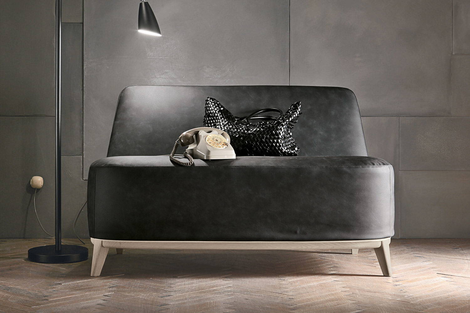 Loft sofa front view