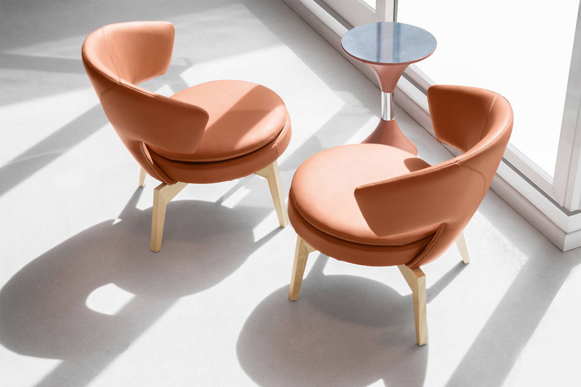 Lolita armchairs top view Lolita armchairs top view