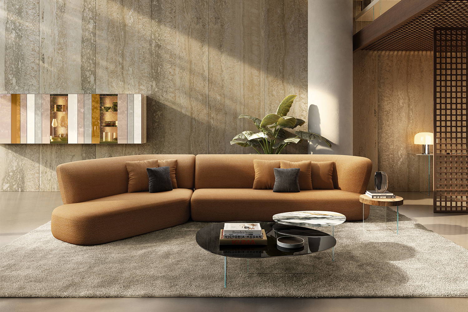 Londy Sectional Sofa With Inclined Chaise