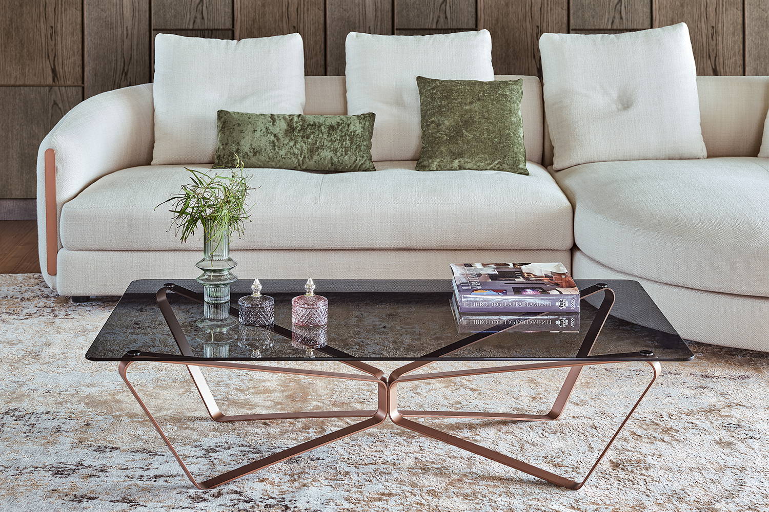 Loop coffee table by Bontempi Casa