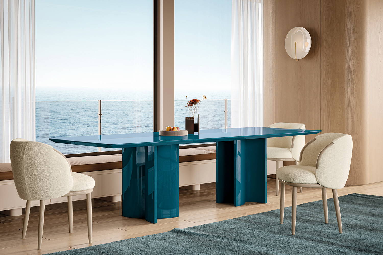 Loop Dining Table designed by Giuseppe Viganò