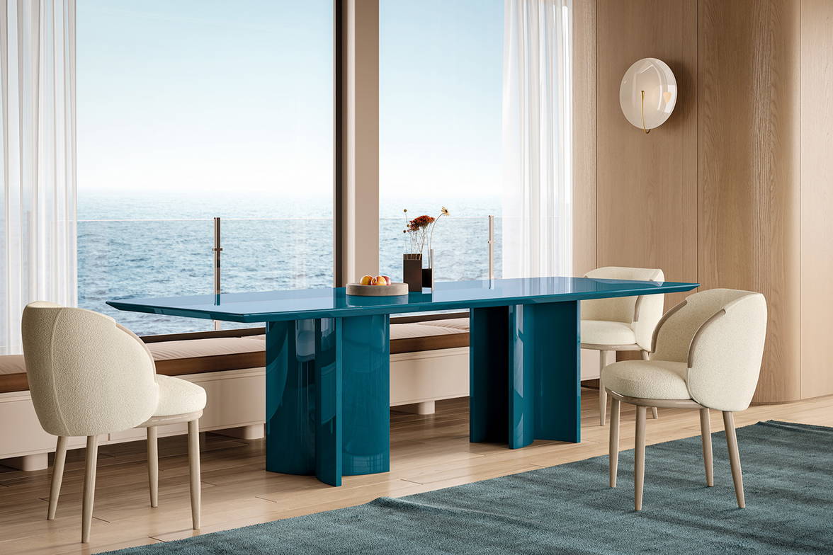 Loop Dining Table designed by Giuseppe Viganò Loop Dining Table designed by Giuseppe Viganò