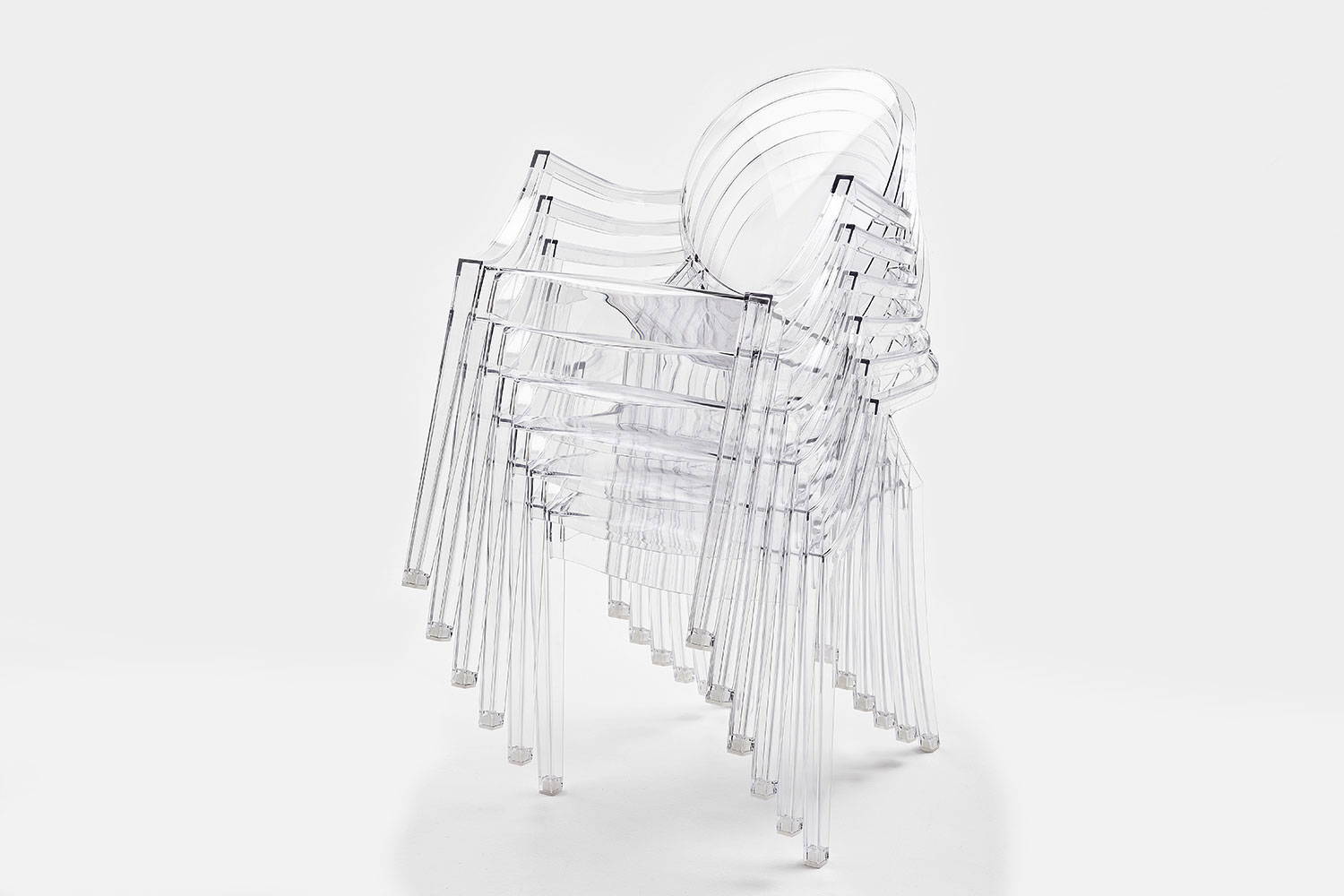 Louis Ghost Dining Chair (Set of 2) Quickship by Kartell | room