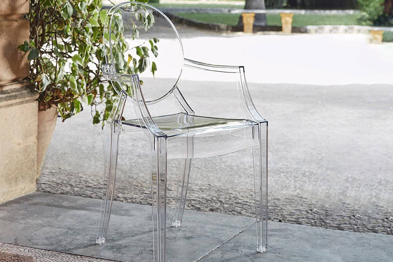 Louis Ghost Dining Chair (Set of 2) Quickship by Kartell | room