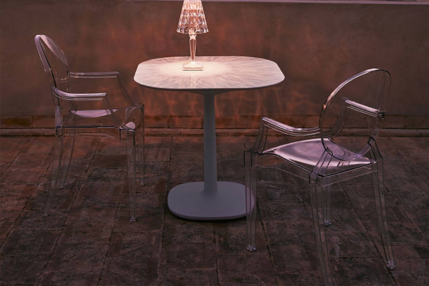 Louis Ghost Dining Chair (Set of 2) Quickship by Kartell | room