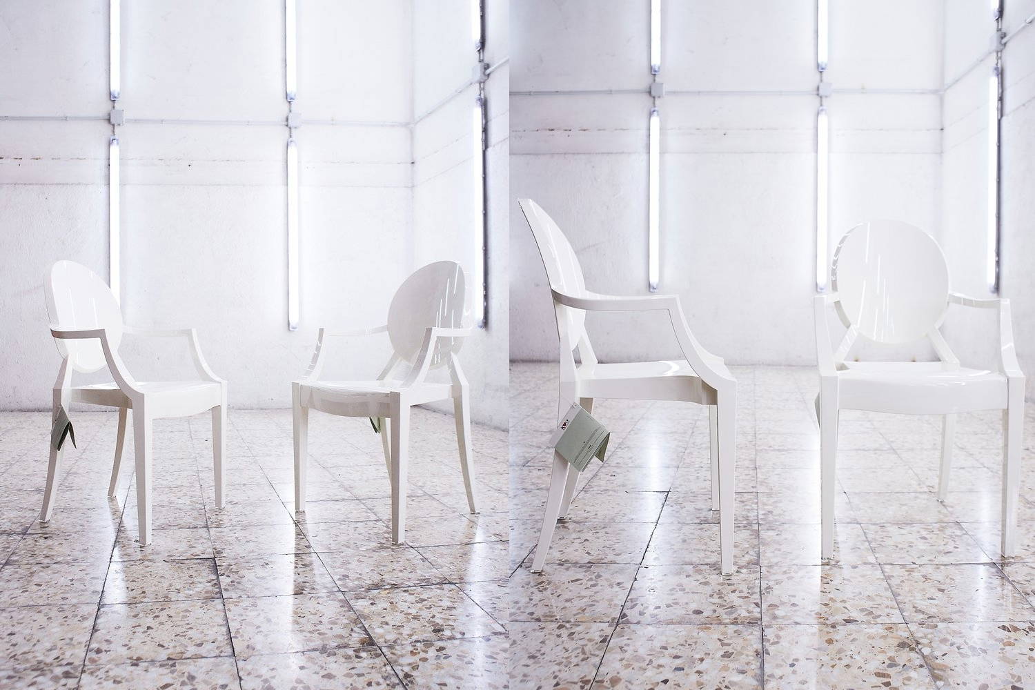 Louis Ghost Dining Chair (Set of 2) by Kartell | room service 360°