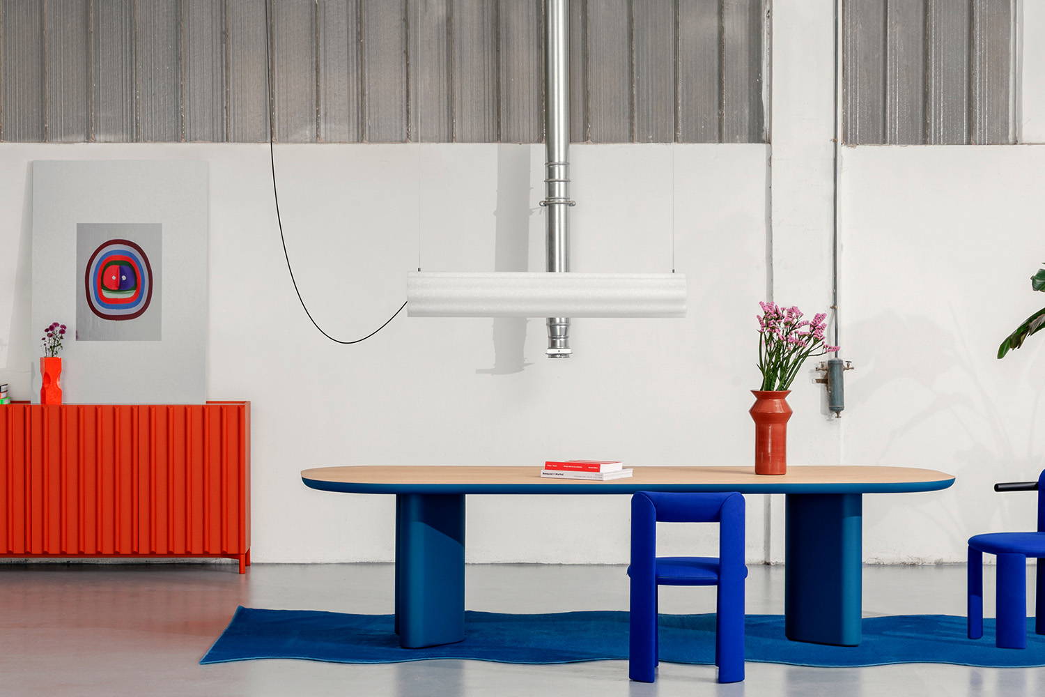 Lucerama Linear Suspension Light designed by Paolo Cappello